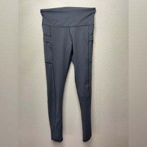 Grey Pocket Leggings